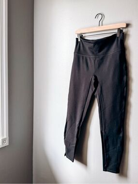 Spanx No Front Seam High Rise Leggings Black Size M